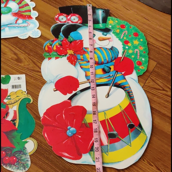 1970-80sEureka Christmas cutouts vtg - Picture 8 of 14